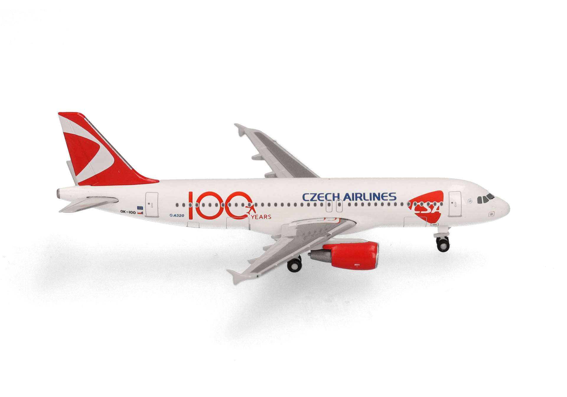 Airbus A320 Czech Airlines 100 Years