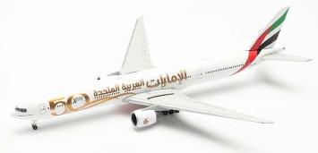 Boeing 777-300ER Emirates UAE 50th Anniversary